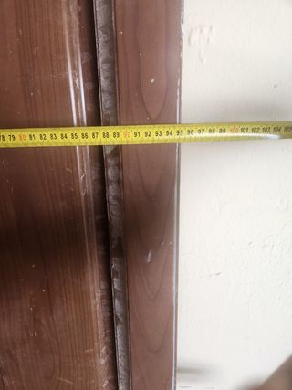 Puerta exterior madera