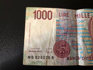 Banconota 1000 Lire - Montessori