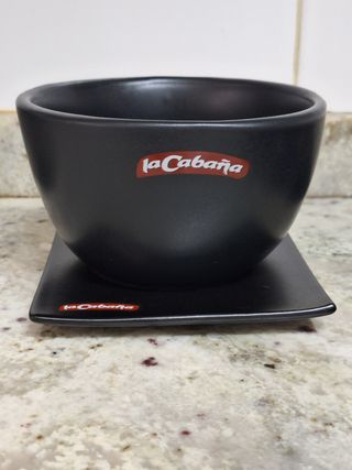 Taza la Cabaña - negra
