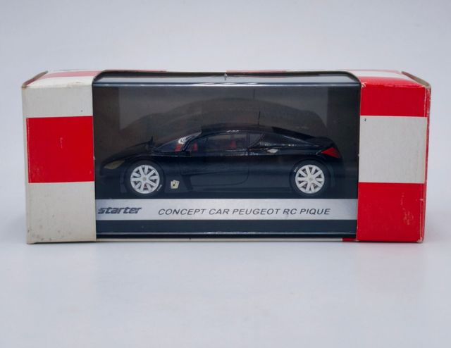 PEUGEOT RC PIQUE CONCEPT CAR 1:43 STARTER
