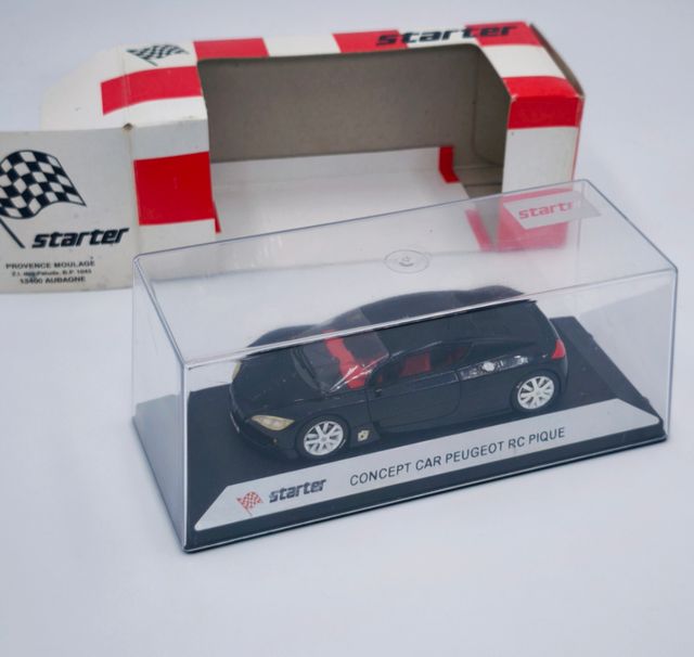PEUGEOT RC PIQUE CONCEPT CAR 1:43 STARTER