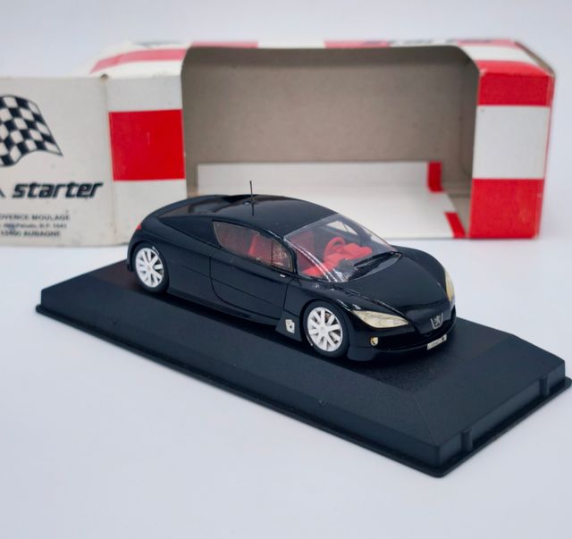 PEUGEOT RC PIQUE CONCEPT CAR 1:43 STARTER