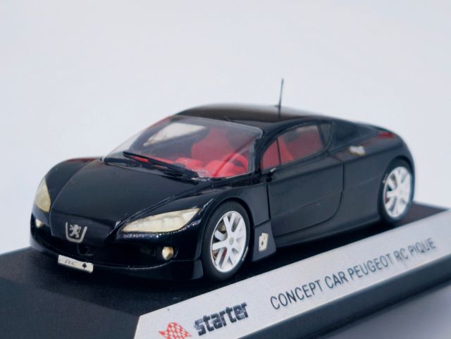 PEUGEOT RC PIQUE CONCEPT CAR 1:43 STARTER