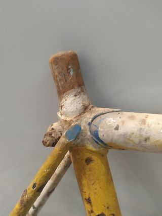 Cuadro bicicleta clásica-antigua