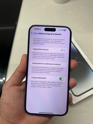 iPhone 14 Pro Max 128GB - Gris espacial