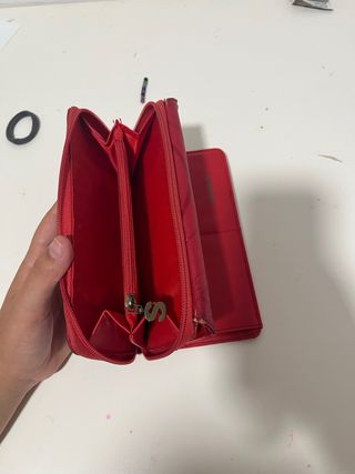 Monedero Desigual rojo