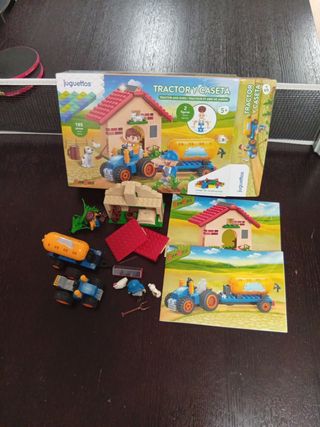 Tractor y Caseta BanBao (185 piezas)