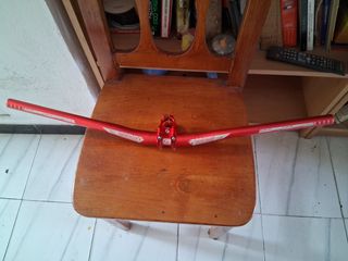 Manillar Bicicleta  Rojo