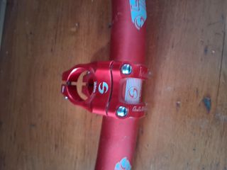 Manillar Bicicleta  Rojo