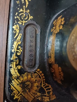 Máquina coser Singer antigua