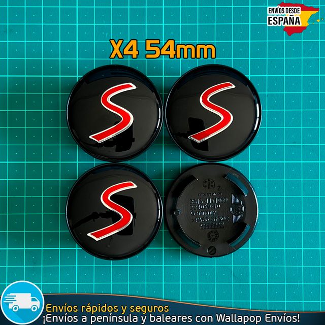 Tapas Emblemas Llanta Mini Cooper S Tapacubo 54mm