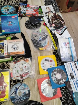 Lote videojuegos PS2-PS3-PS4-Wii-Nintendo