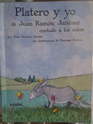 Libro Platero y yo contado a los niños