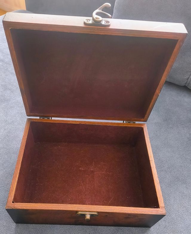 Caja madera Ángeles Rafael