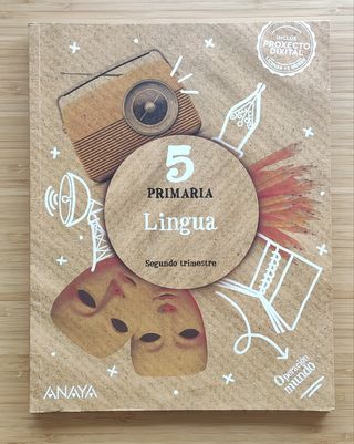 Lingua 5 primaria. Anaya.
