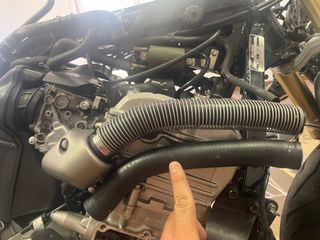 Manguito radiador -  termostato Honda CB600F