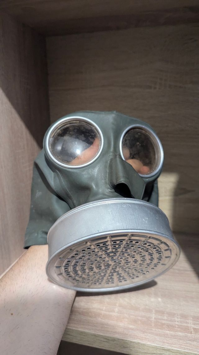 Máscara antigas WWII