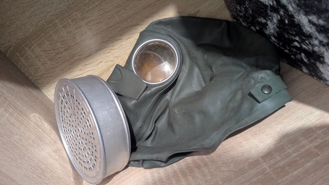 Máscara antigas WWII