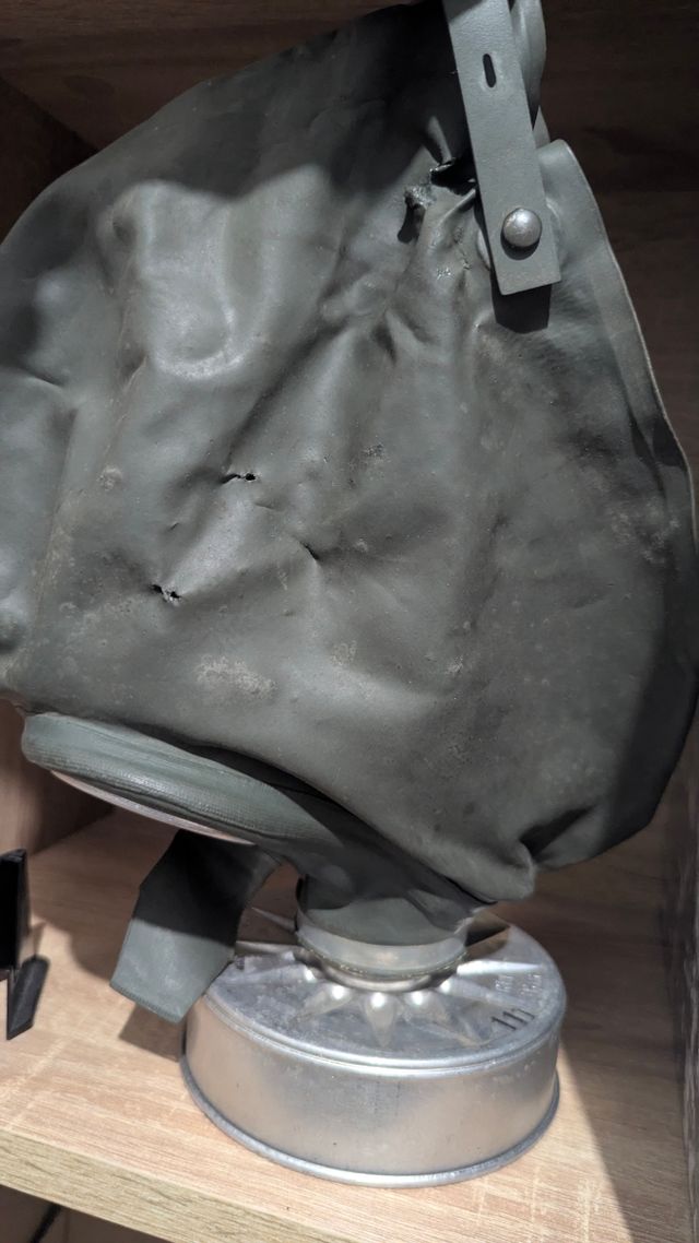 Máscara antigas WWII