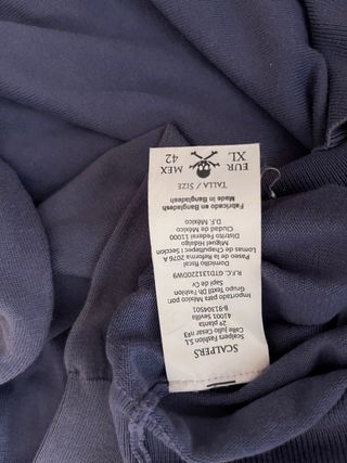Jersey Scalpers V-cuello azul