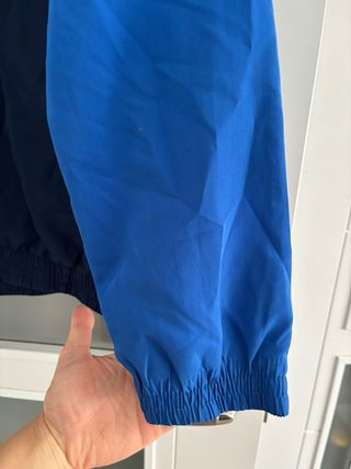 Chaqueta Adidas vintage azul-amarilla
