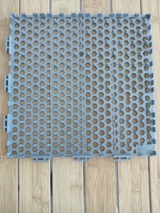 1 Unidad Loseta para suelo 33x33cm Gris INACA