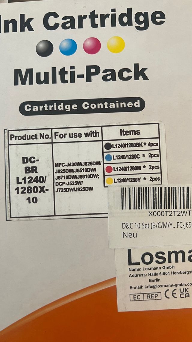 Multipack cartuchos tinta Brother