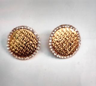Pendientes dorados vintage
