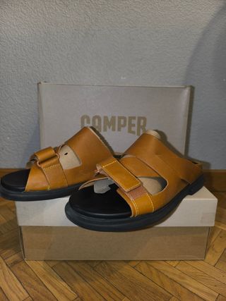 Sandalias Camper marrón hombre