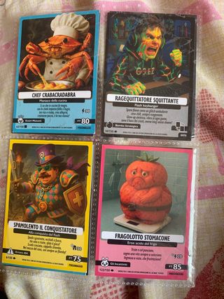 4 Carte Brainot - Personaggi