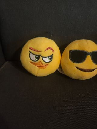 4 Peluches Angry Birds pequeños