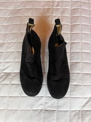 Botines negros mujer