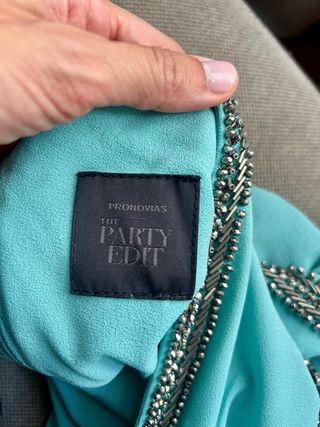 Vestido Pronovias turquesa