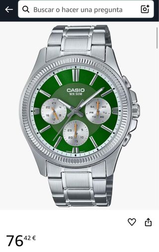 Reloj Casio Enticer - Nuevo