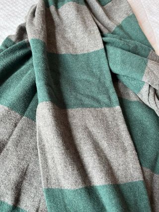 Jersey Brooksfield Royal Blue rayas verde-gris L