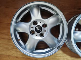 2 Llantas Mini 15" aluminio