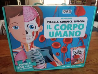 Puzzle anatomico 200 pezzi