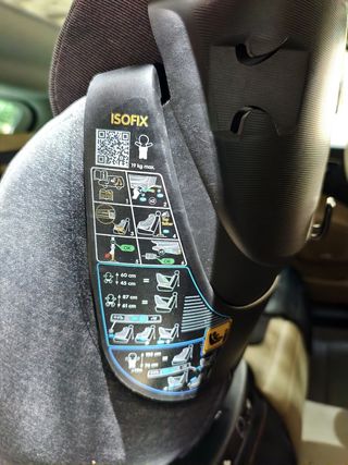 Silla coche Bebeconfort grupo 1