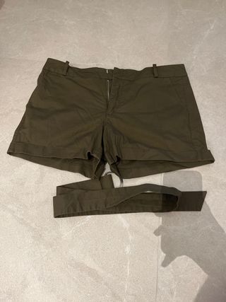 Shorts militares mujer - verde oliva