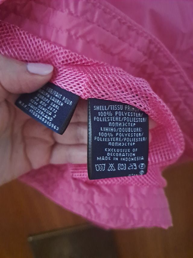 Chaleco Ralph Lauren XL rosa