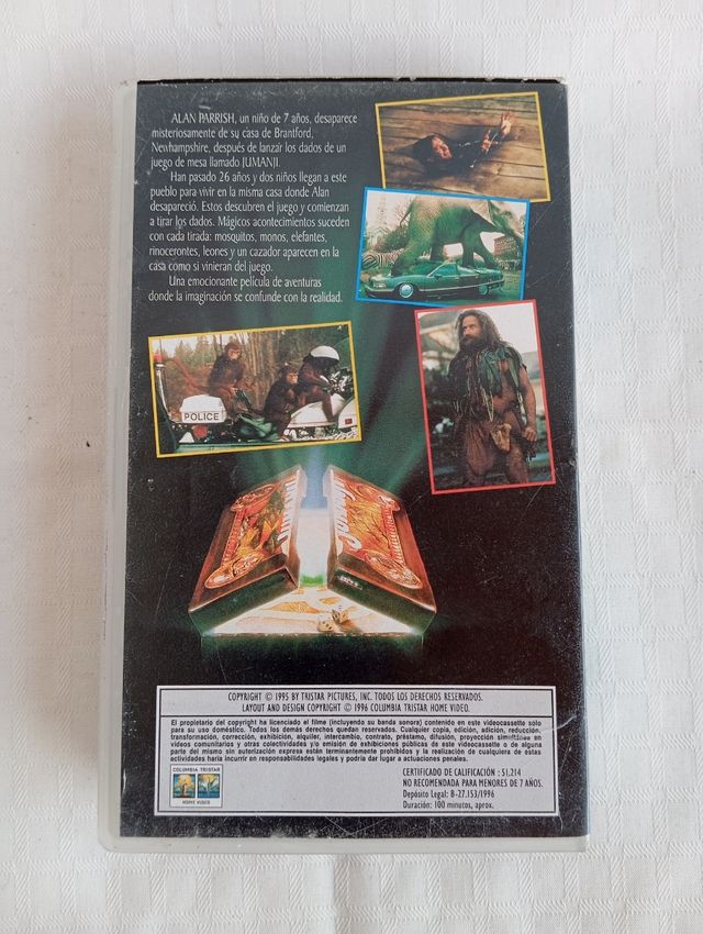 VHS Jumanji (Robin Williams)