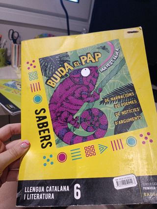 Llibre Sabers Llengua catalana i literatura 6è ...