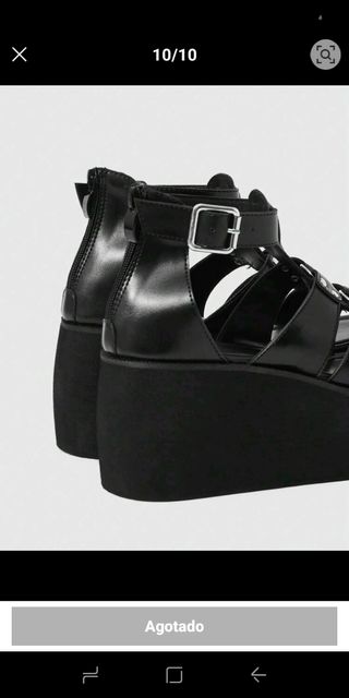 Sandalias goth 38