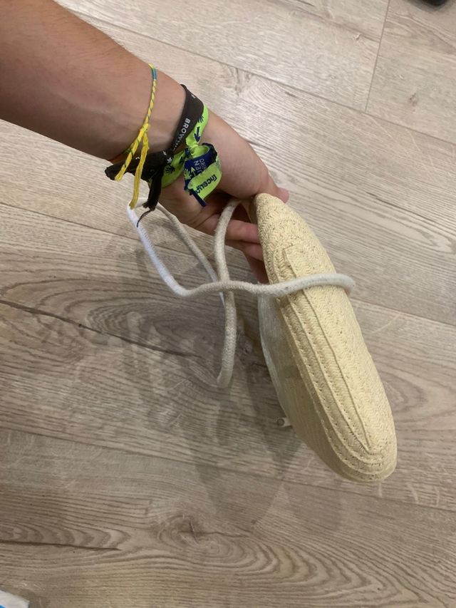 Bolso de rafia de niña