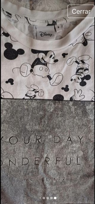 Lote 3 prendas Disney: sudaderas y camiseta