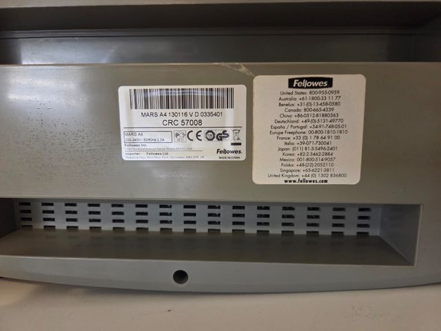 Fellowes Mars A4: Plastificadora