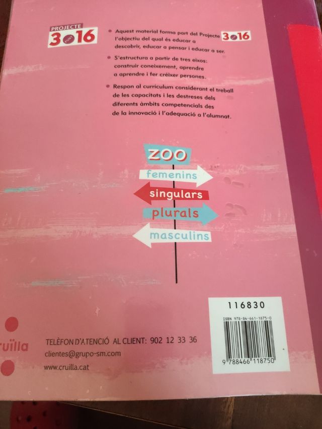 Llengua catalana, Escriure. 3r Primària. Projec...