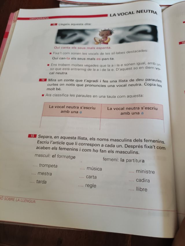 Llengua catalana, Escriure. 3r Primària. Projec...