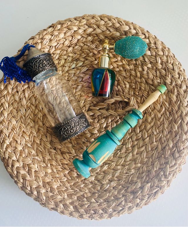 Juego de 3 atomizadores antiguos