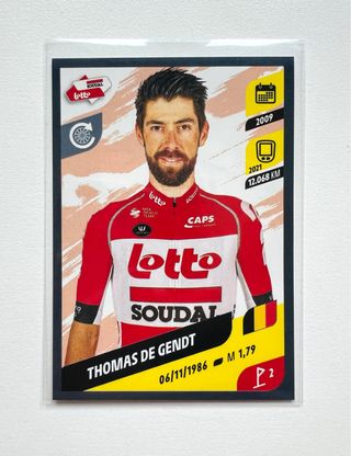 Cromo Thomas De Gendt - Tour de Francia 2022.